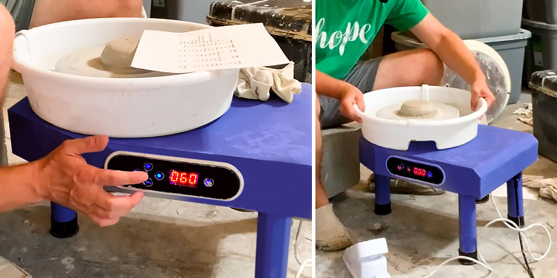 Review of SEAAN 350W Electric Pottery Wheel Machine
