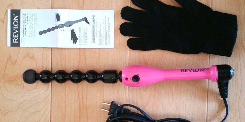 Review of Revlon Salon High Heat Hair Curling Iron (RVIR3018N2) Bubble Curling Wand