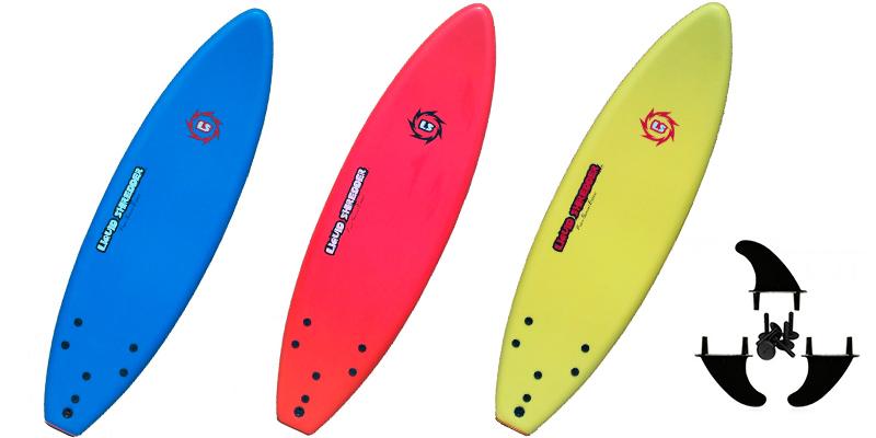 Detailed review of Liquid Shredder FSE EPS/PE Soft Surf Board