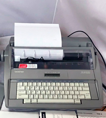 Review of Brother SX-4000 Electronic Typewriter