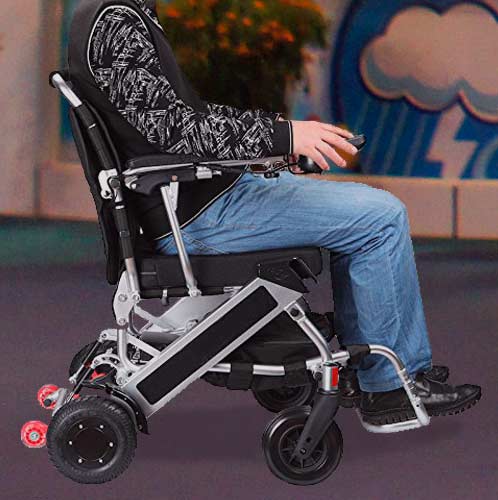 Review of Wheelchair88 Foldawheel PW-999UL Foldable Electric Wheelchair