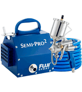 Fuji Spray 2203G Semi-PRO 2 Gravity HVLP Spray System