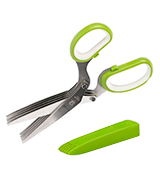 X-Chef Multipurpose Herb Scissors with Safety Cover and Cleaning Comb
