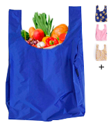 BAGGU Cobalt Reusable Grocery Bags