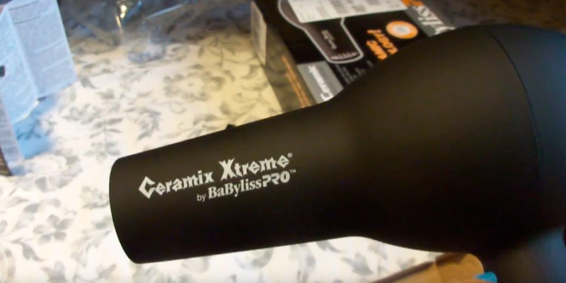 BaBylissPRO Ceramix Xtreme Ionic Hair Dryer in the use