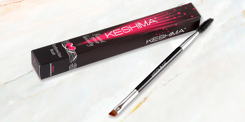 Review of KESHIMA Duo Eyebrow Brush