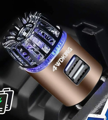 Review of 4WDKING ‎WDK-003В Car Air Purifier Ionizer
