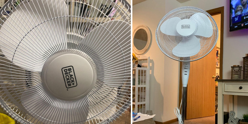 Review of Black & Decker BFSR16W White 16" Stand Fan with Remote