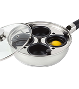 Modern Innovations 1085 Stainless Steel Poached Egg Cooker