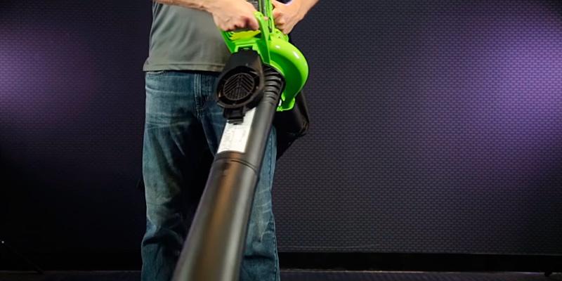 GreenWorks (24322) Cordless Leaf Blower & Vacuum, 4Ah Battery and Charger Included in the use