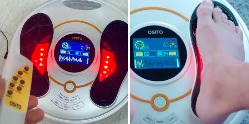 OSITO AST-300D Electrical Nerve Muscles Stimulation in the use