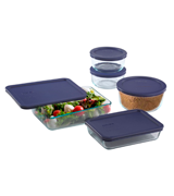 Pyrex 10-Piece Set Simply Store Glass Meal Prep Food Container