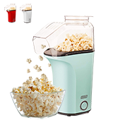 Dash V2AQ04 Hot Air Popcorn Popper Maker