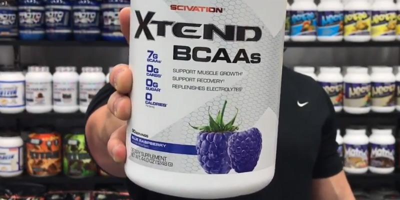 Review of Scivation Blue Raspberry, 30 Servings BCAA Powder