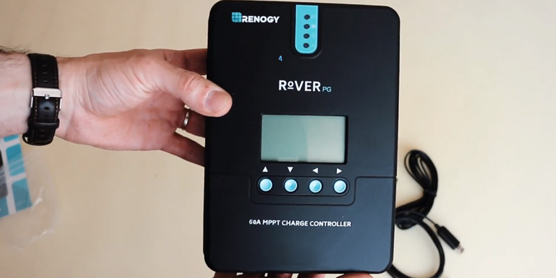 Review of Renogy Rover 60 Amp MPPT Solar Charge Controller with LCD Screen