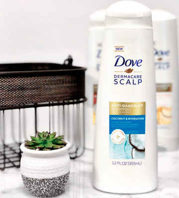 Review of DOVE DermaCare Scalp Coconut & Hydration Anti-Dandruff Shampoo