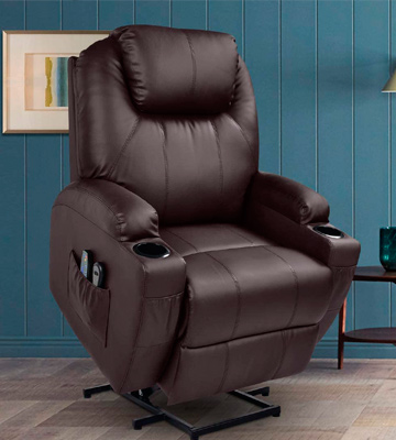 Review of MAGIC UNION Power Lift Massage Recliner Heated Vibrating Chair