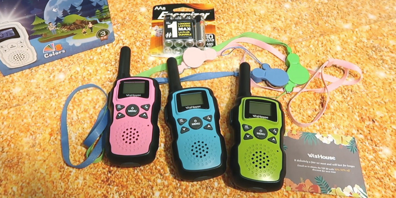 Review of Wishouse 3-Pack Rechargeable with Battery Walkie Talkies for Kids