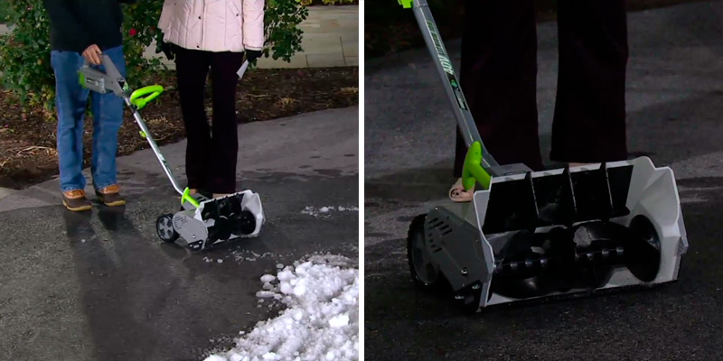 Review of Earthwise SN74016 Cordless Electric Snow Shovel
