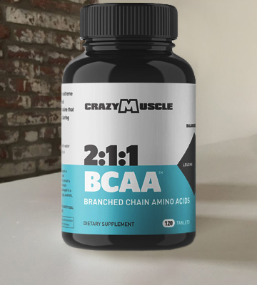 Review of Crazy Muscle 1000mg, 120 Pill BCAA Pills