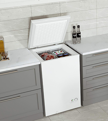 Review of Northair BD-100B-E-white Chest Freezer with 2 Removable Baskets