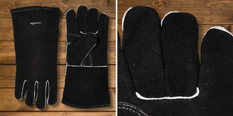 Review of AmazonBasics Black, 1-Pack Welding Gloves