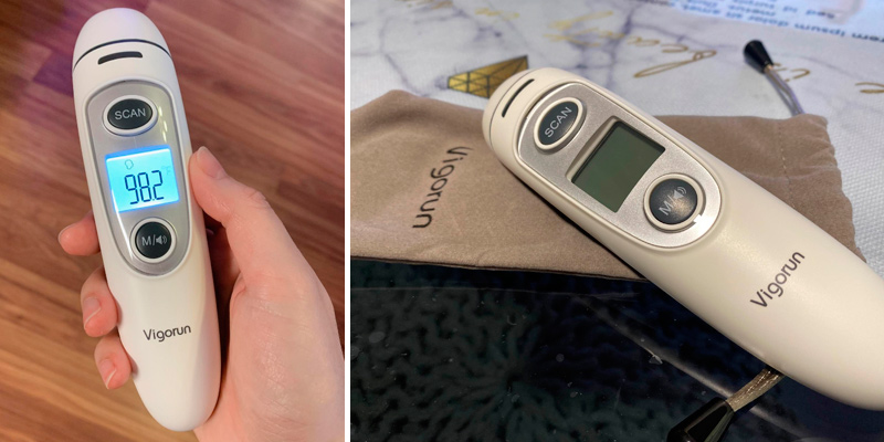Review of Vigorun 5-in-1 Infrared Forehead and Ear Digital Thermometer