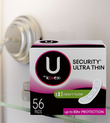 Review of U by Kotex 56Pcs Security Ultra Thin Heavy Flow Feminine Sanitary Pads