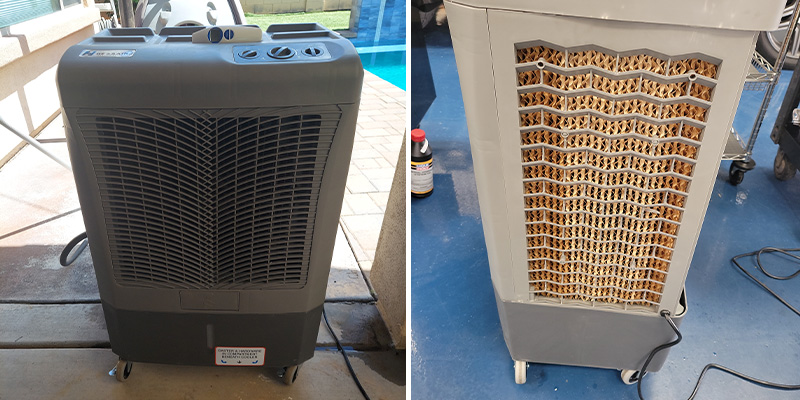 Review of Hessaire MC37M Evaporative Cooler (3,100 CFM)