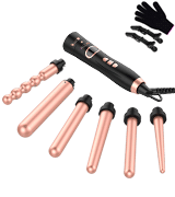 BESTOPE 6 in 1 Curling Iron Wand Set