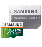 Samsung EVO Select MicroSD UHS-3 Memory Card (100/90 MB/s)