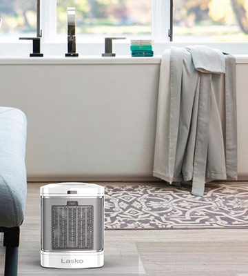 Review of Lasko CD08200 Small Portable Ceramic Space Heater for Bathroom