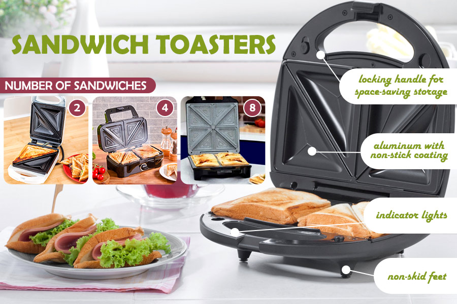 Comparison of Sandwich Toasters