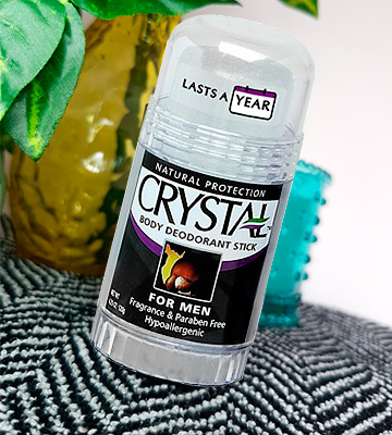 Review of Crystal Unscented, 4.2 oz Mineral Deodorant Stick for Men