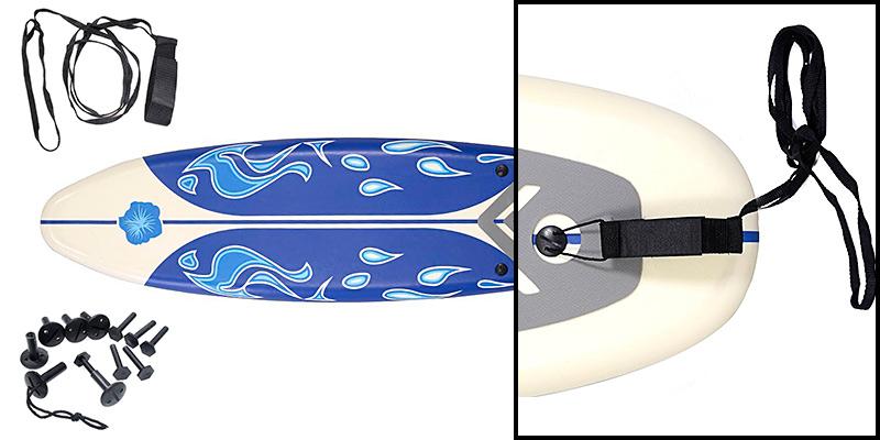 Giantex 6' AL Foamie Surfboard in the use