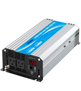 Giandel 1200W 12V DC to 110V-120V Power Inverter Pure Sine Wave (with Remote Control)