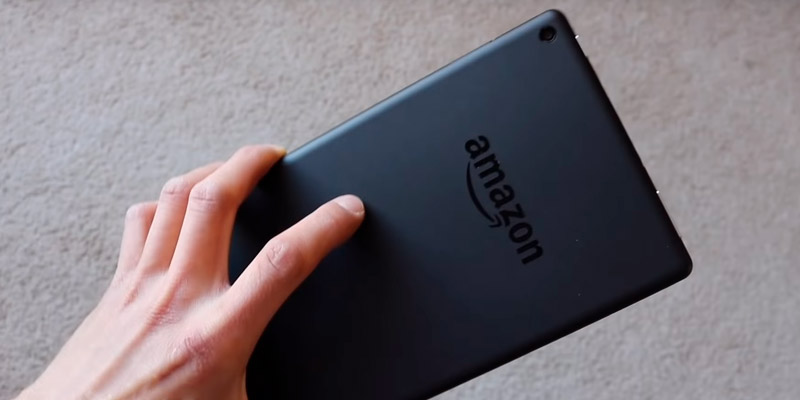Amazon Fire HD 8 Tablet in the use