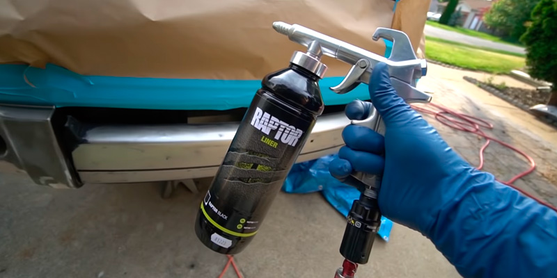 Review of U-Pol __Raptor Black Urethane Spray-On Truck Bed Liner Kit, 4 Liters