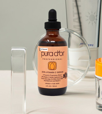 Review of PURA D'OR 20% Vitamin C Serum for Face