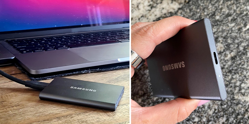 Samsung ‎MU-PC2T0T/AM T7 2TB, Portable SSD in the use