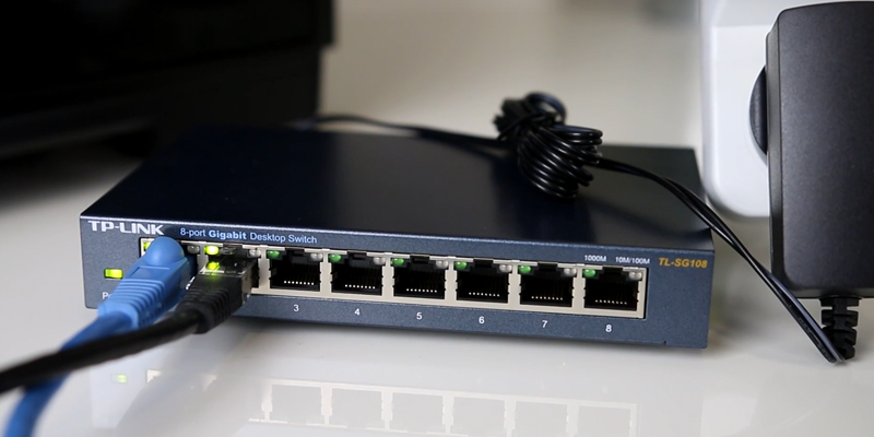 Review of TP-LINK TL-SG108 8 Port Gigabit Ethernet Network Switch, Sturdy Metal w/Shielded Ports