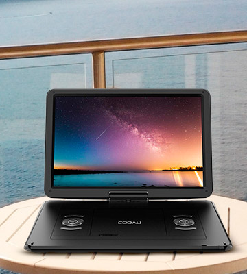 Review of COOAU CU-121 Portable DVD Player