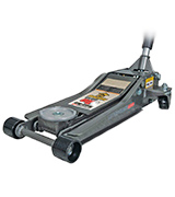 Pittsburgh Automotive Heavy Duty Ultra Low Profile Steel Floor Jack with Rapid Pump Quick Lift (3 Ton Capacity)