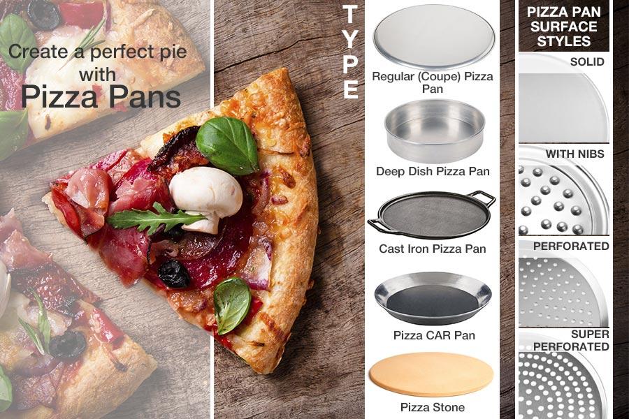 Comparison of Pizza Pans, Trays and Stones