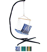 Sunnydaze Decor Hanging Padded Soft Cushioned Hammock Chair