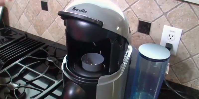 Nespresso VertuoPlus Deluxe Coffee Machine in the use