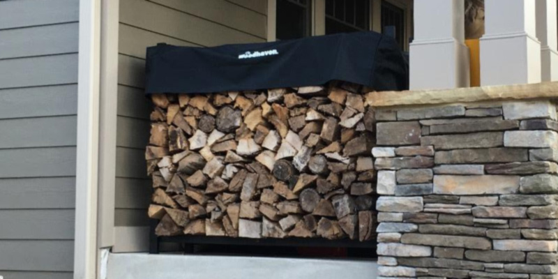 Review of The Woodhaven WR005 5 Foot Firewood Log Rack with Cover