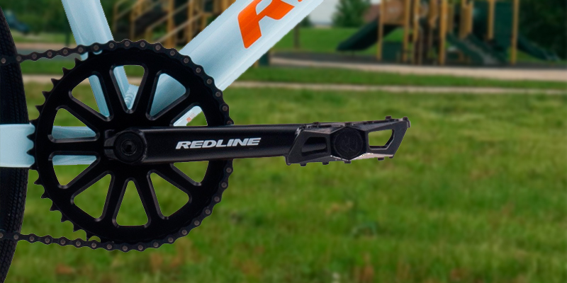 Redline Bikes MX24 BMX Race Cruiser in the use