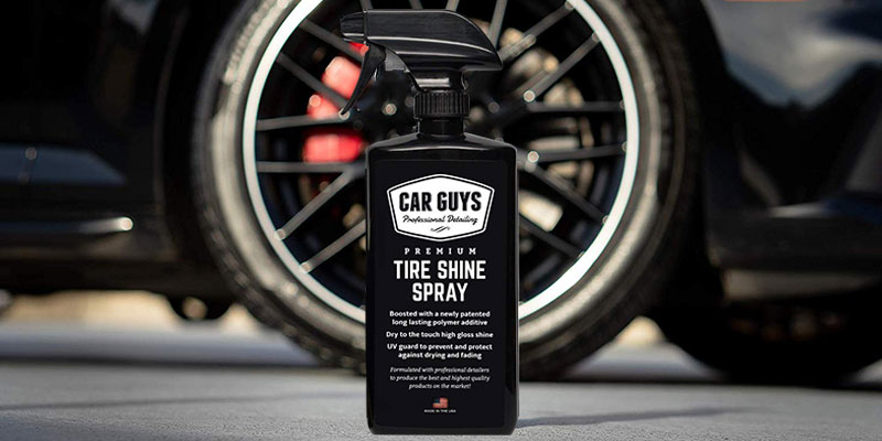 Review of CarGuys TSS-18OZ-KIT Tire Shine Spray