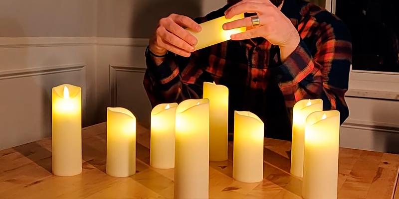 Review of Enido Pack of 12 Battery Flameless Candles Led
